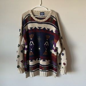 Vintage woolrich Aztec southwest Pendleton sweater
